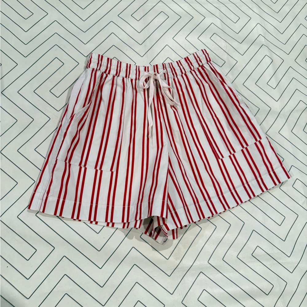Voyageur x Mersea Striped Summer Shorts